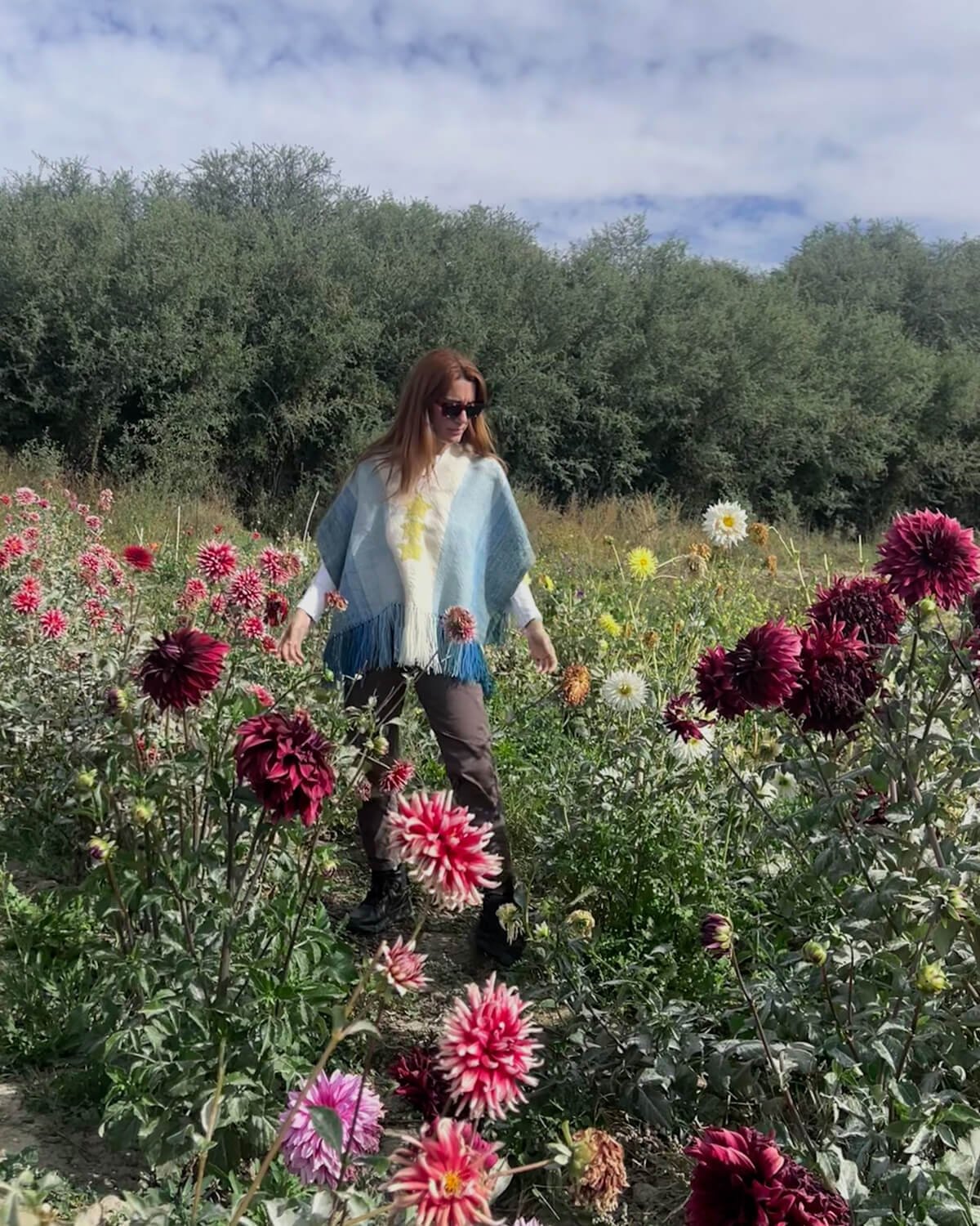 Vicky Bardi buscando inspiración en la naturaleza para Bardo Atelier