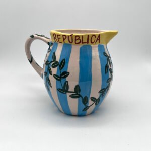 Jarra Argentina – Jarra artesanal de cerámica pintado a mano de la colección Argentina